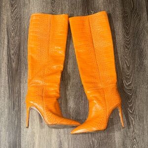 Paris Texas Croc Boots